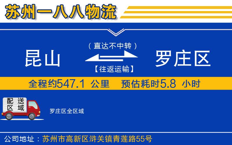 昆山到羅莊區(qū)物流公司