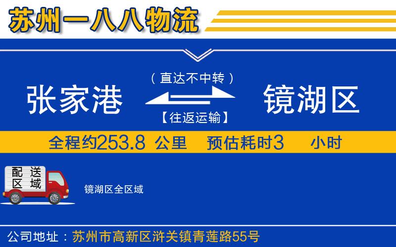 張家港到鏡湖區(qū)物流公司